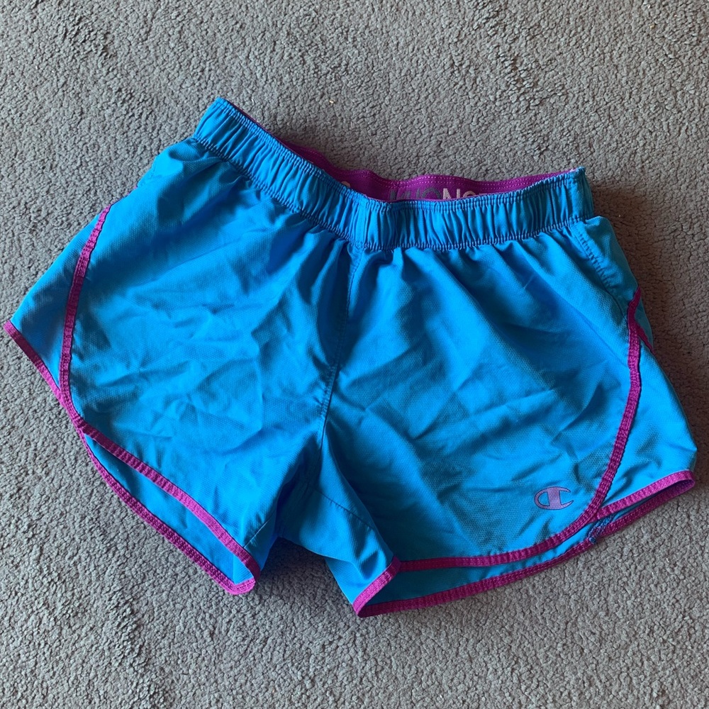 Champion Blue Running Shorts
